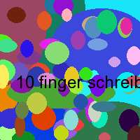 10 finger schreibweise